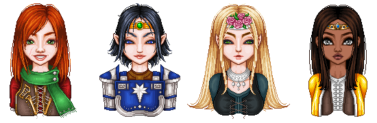 pixel doll LOTRO characters